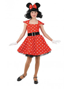 Disfraz ratita Minnie niña