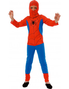 Disfraz Spiderman rojo niño