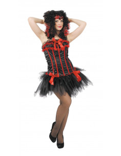 Traje con corset tutú para mujer