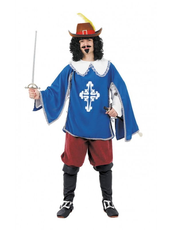 Disfraz mosquetero adulto