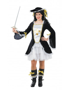 Disfraz de mosquetera sexy