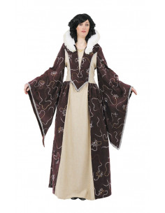 Trajes de reina medieval mujer