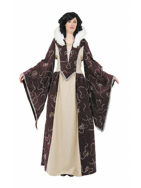 Trajes de reina medieval mujer