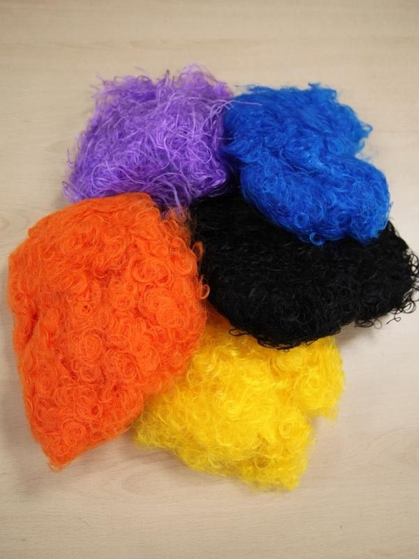 Peluca payaso de rizos