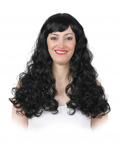 Peluca larga ondulada