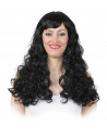Peluca larga ondulada