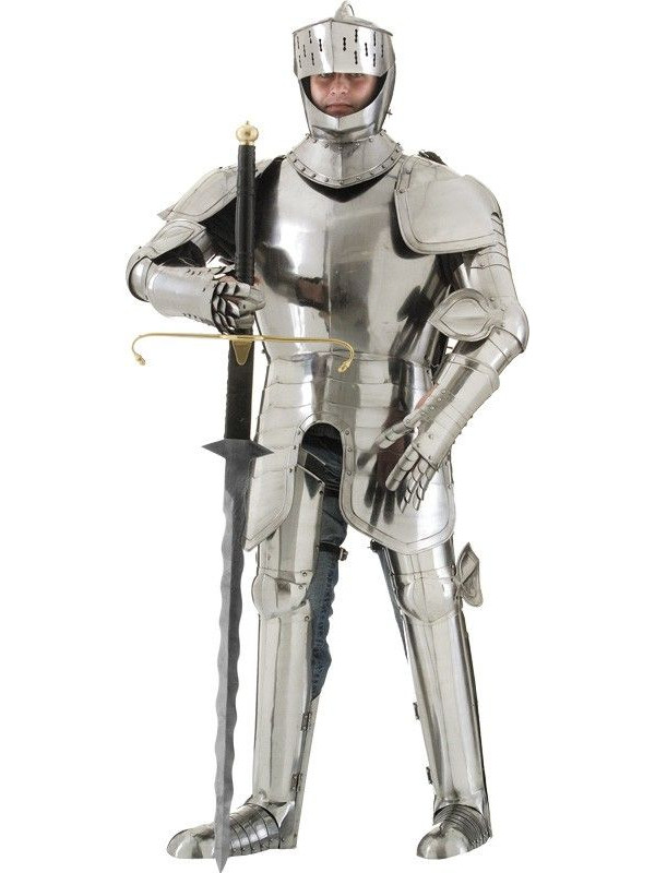 Armadura medieval de hierro