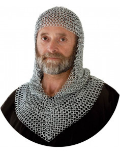 Cota de malla para la cabeza