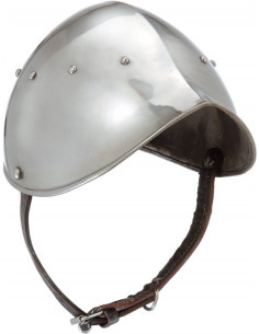 Yelmo medieval de metal