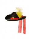 Sombrero mosquetero fieltro