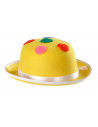 Sombrero payaso con topos