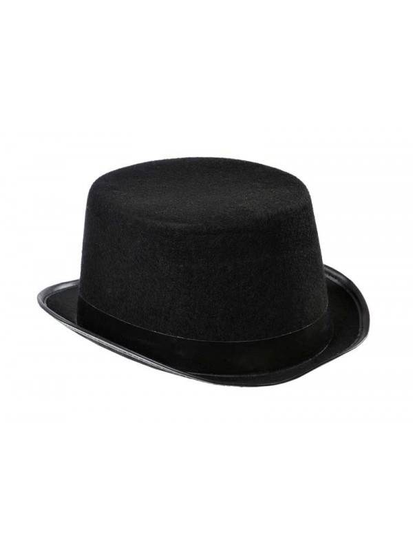 Chistera de fieltro negro