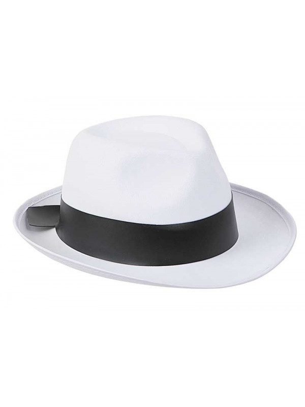 Sombrero de ganster ala corta