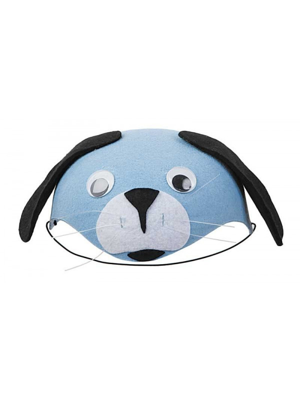 Casquete de perrito azul