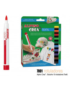 Rotuladores tinta permanente para tejido