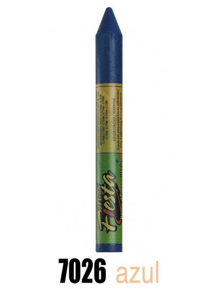 Barra maquillaje azul