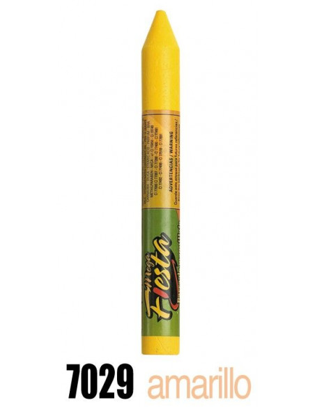 Barra maquillaje amarillo