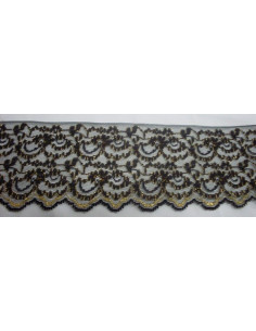 Puntilla ancha negra