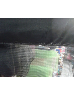 Tejido tul elastico reflejos plata