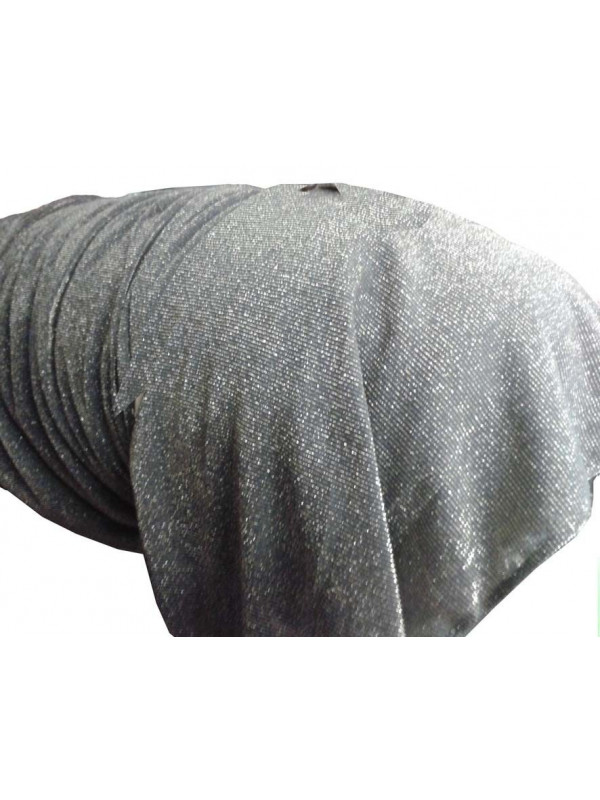 Tul elastico raya dorada