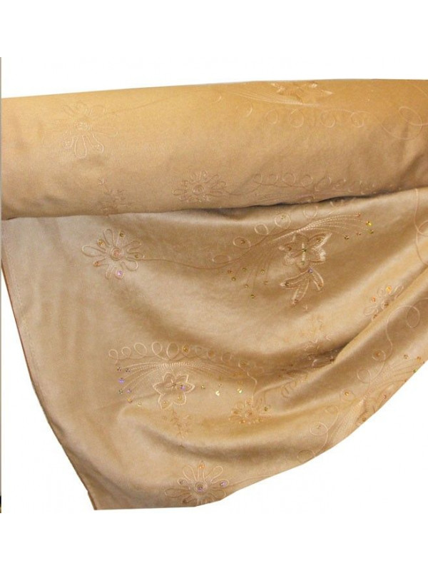 Antelina bordada con lentejuelas