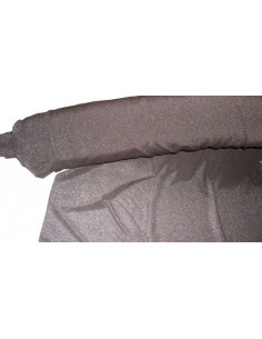 Licra negra destellos plata