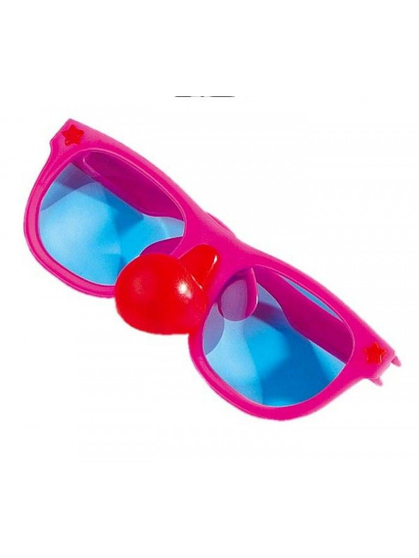 Gafa gigante payaso con nariz