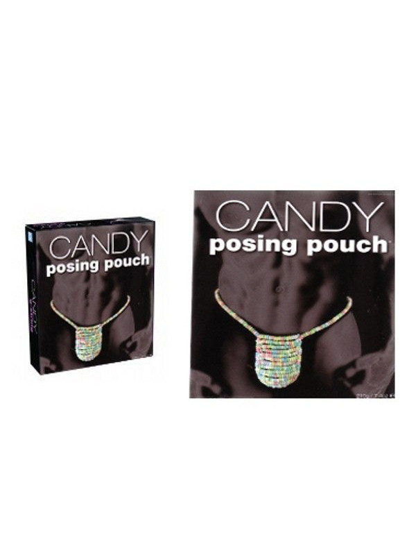 Tanga caramelos hombre New black posing pouch