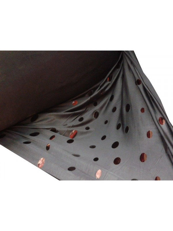 Tela de punto ovalos cobre