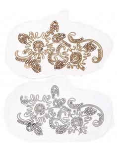 Aplique cordon lentejuela 47996