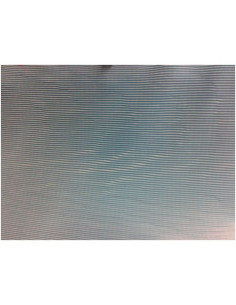 Tejido elastico plisado