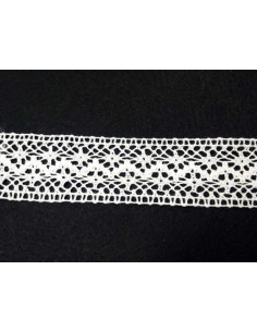 Bolillo entredos algodón 7031