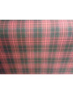 Tejido cuadro escoces