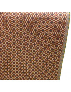 Tejido tapiceria flor de lis