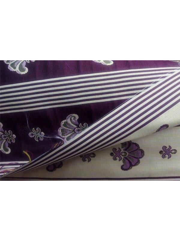 Tejido raso adamascado rayas talca