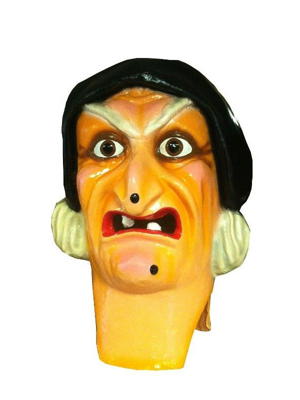 Cabezudo bruja malvada