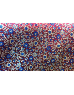 Tejido jacquard flor