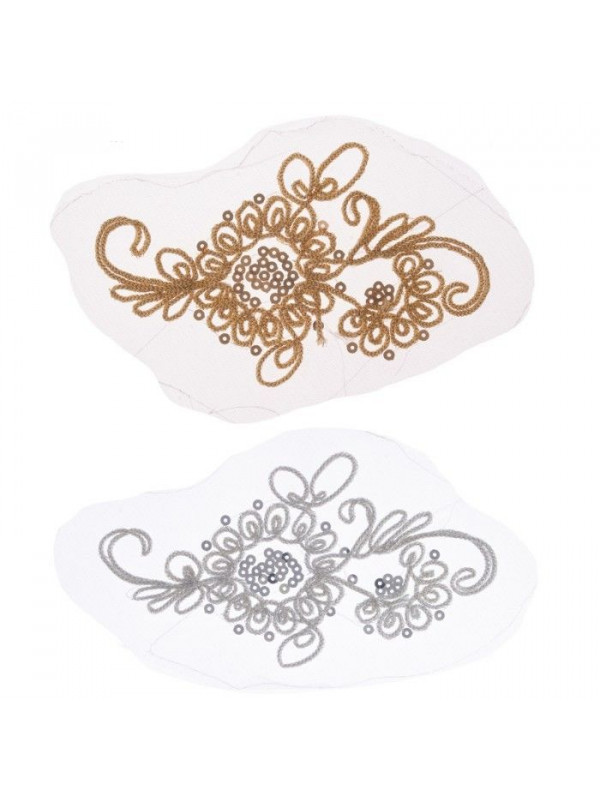 Aplique cordon lentejuela