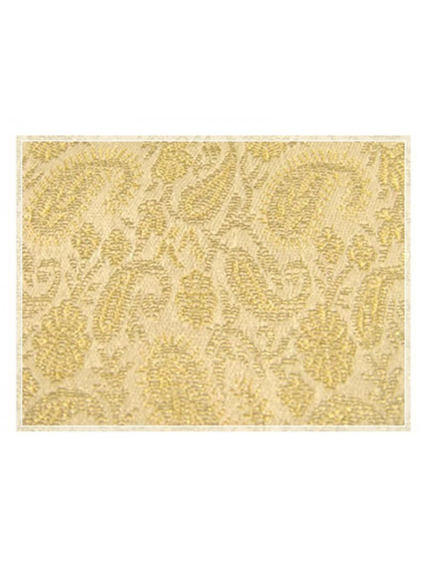 Tejido jacquard oro
