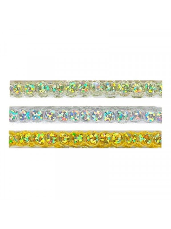 Pasamaneria lentejuela laser 7mm.