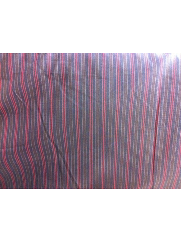 Tejido patchwork marron raya