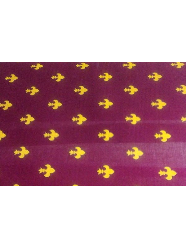 Tejido popelin flor de lis