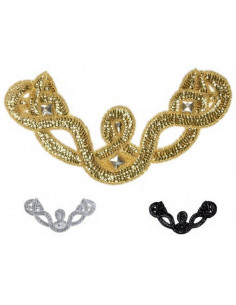 Aplique grande lentejuela 47952