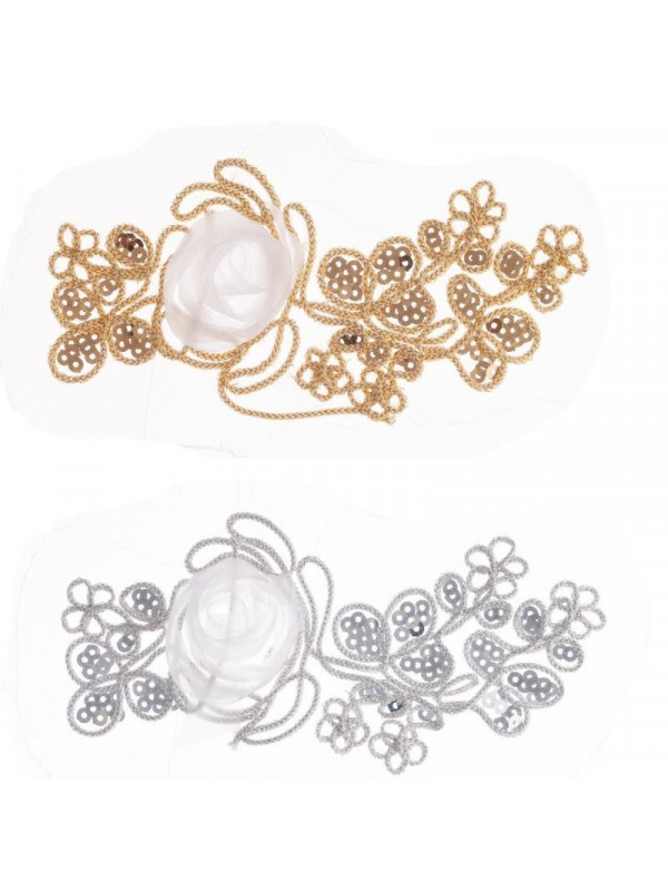 Aplique cordon lentejuela 47995