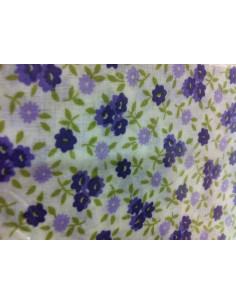 Tejido flor para patchwork