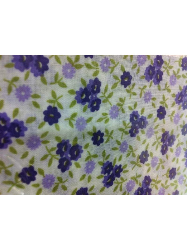 Tejido flor para patchwork