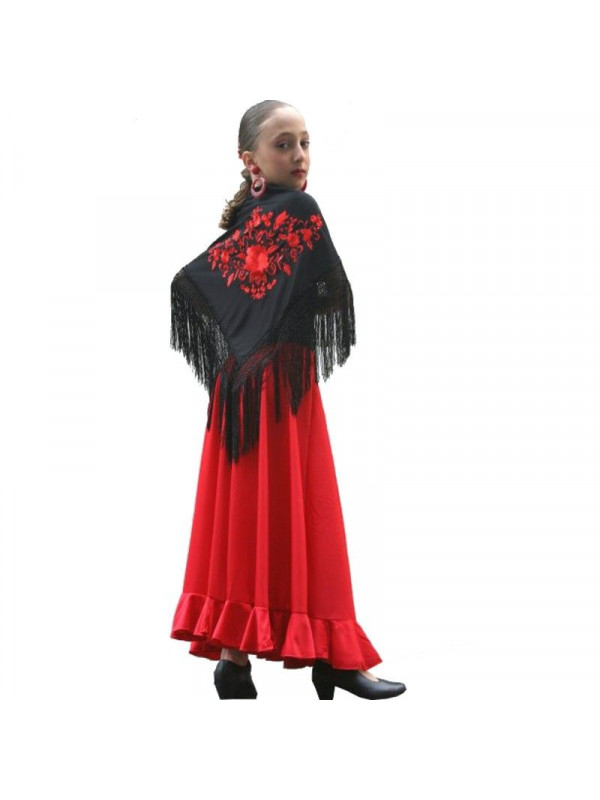 Falda 1 volante niña andaluza