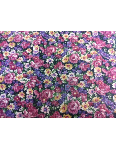 Tejido Lydia lila patchwork