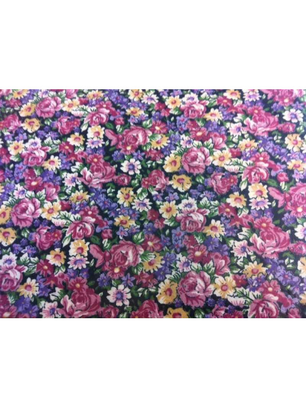 Tejido Lydia lila patchwork