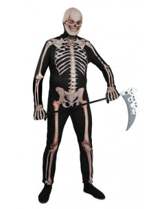 Disfraces de esqueleto licra